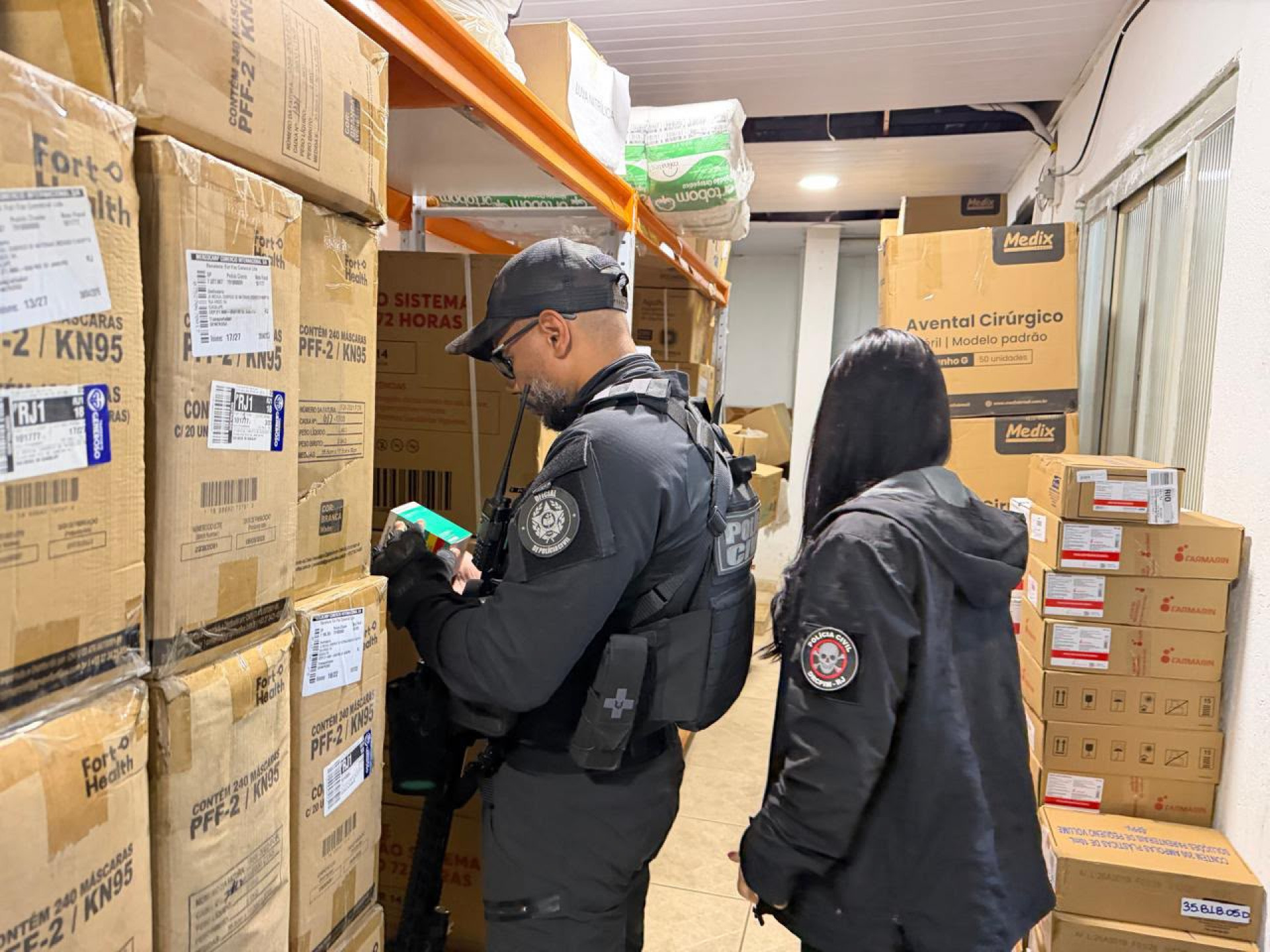 Operação da Polícia Civil desarticulou esquema de venda de medicamento falso contra câncer
 - Divulgação / Polícia Civil