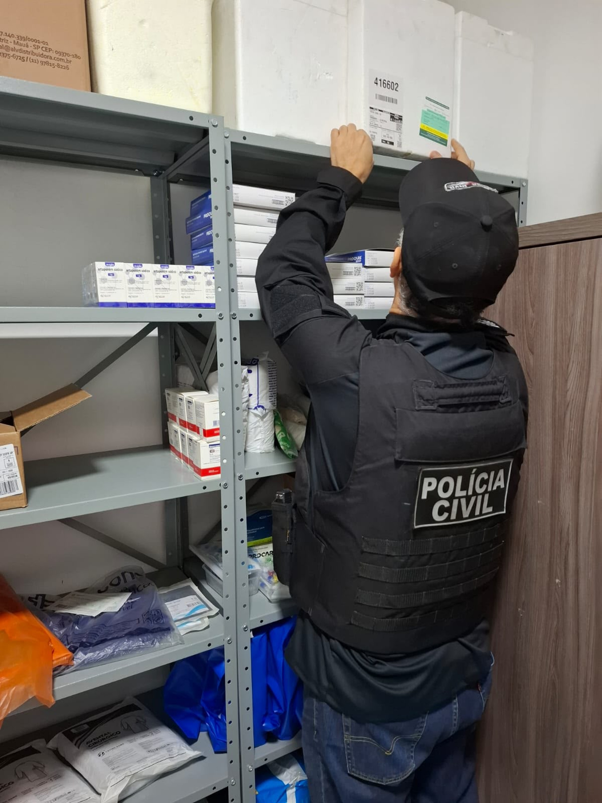 'Operação Placebo' desarticulou esquema de venda de medicamento falso contra câncer - Divulgação / Polícia Civil