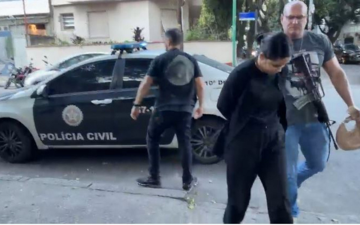 Stefany foi presa em Copacabana, na Zona Sul - Divulgação