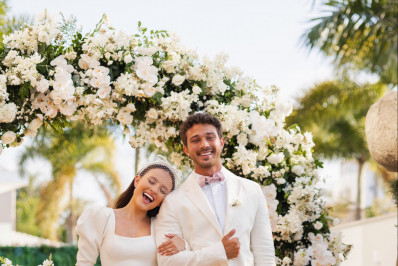 Larissa Manoela e André Luiz Frambach comemoram 4 anos juntos