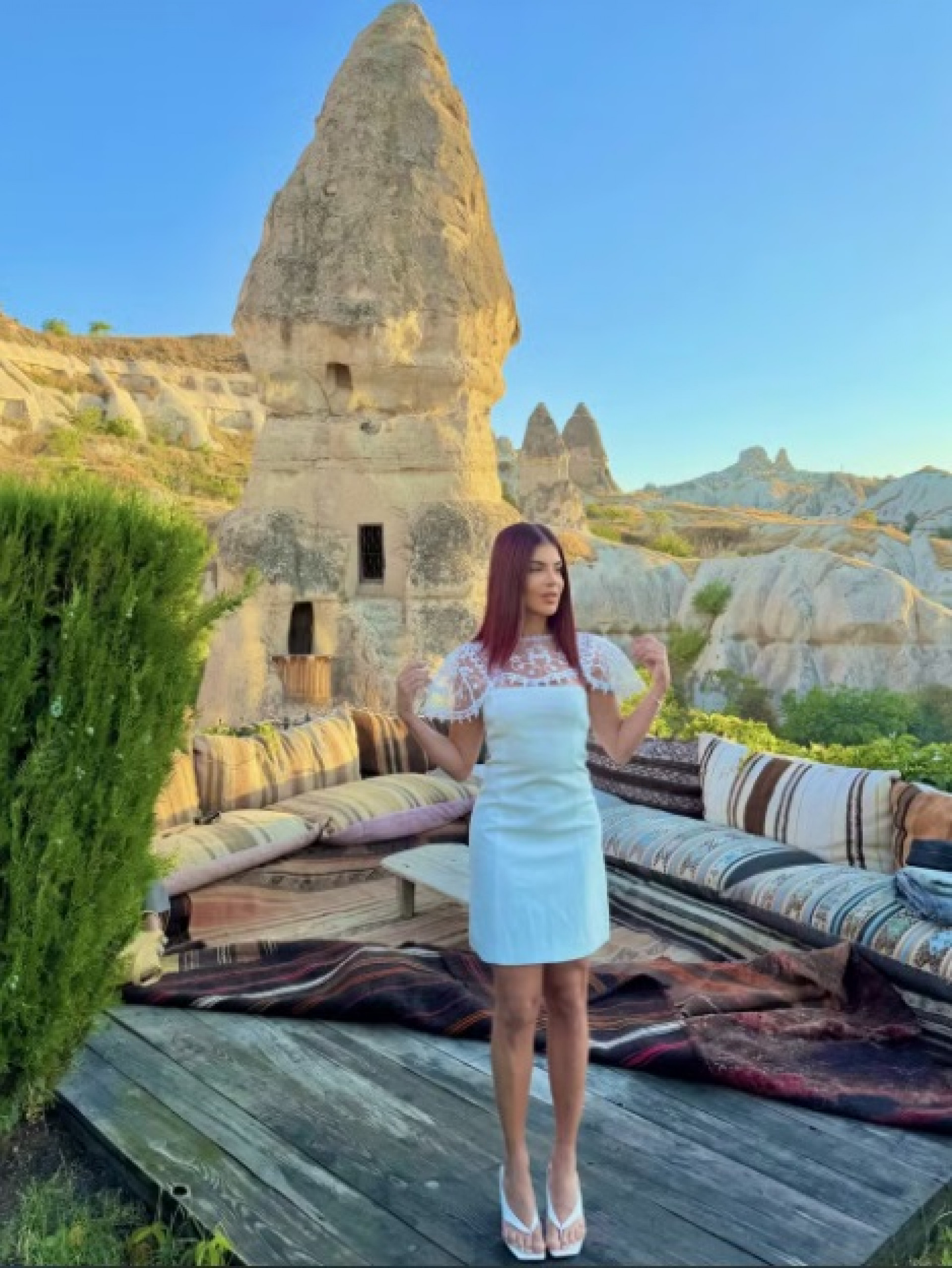 Gkay explora paisagens da Capadócia durante viagem pela Turquia - Reprodução Instagram