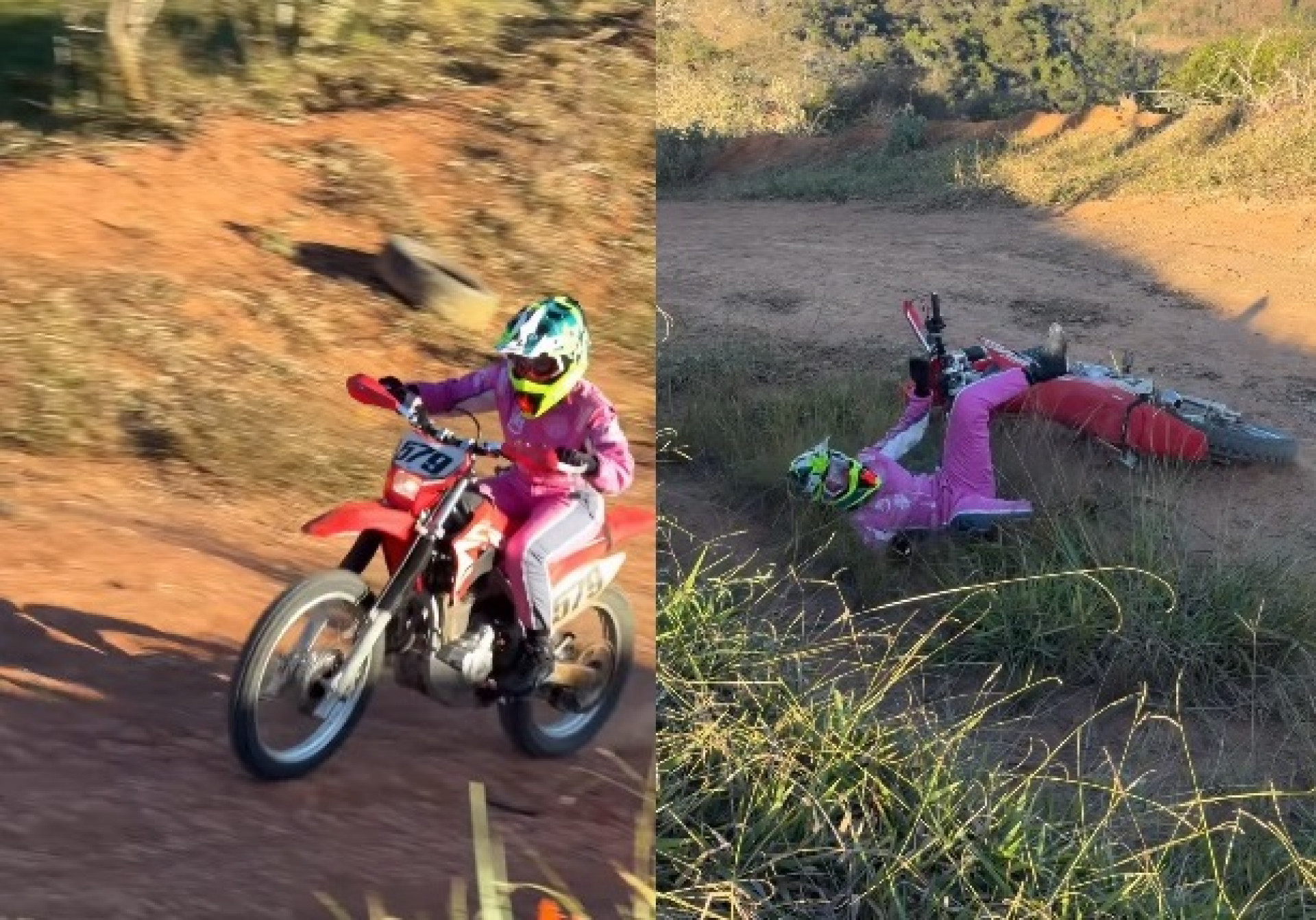 Juliette Freire sofreu nova queda de moto - Reprodução/Instagram