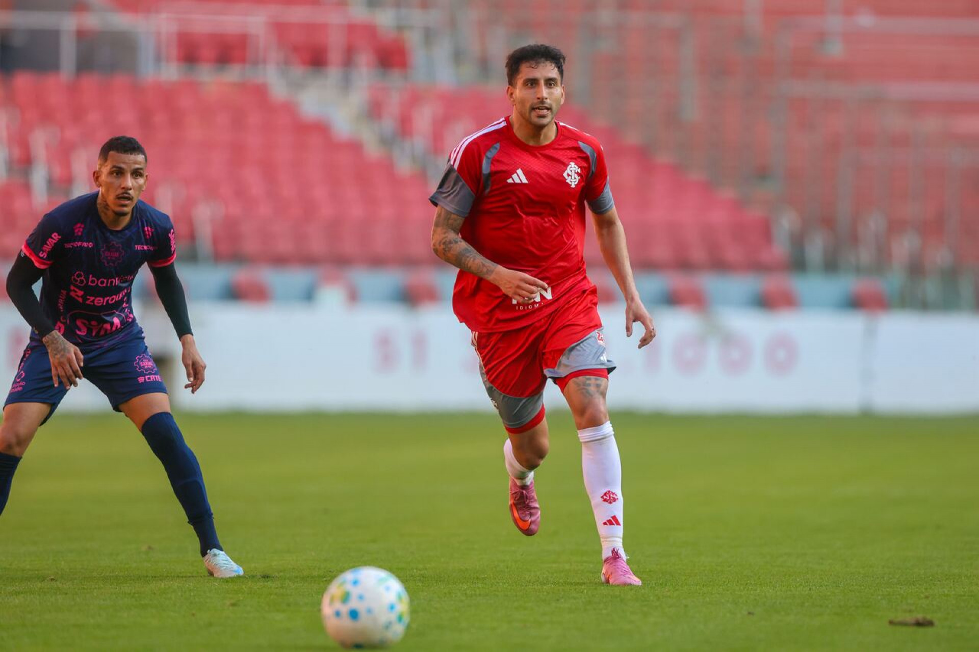 Internacional goleia o Caxias no &uacute;ltimo teste antes do retorno ao Brasileir&atilde;o