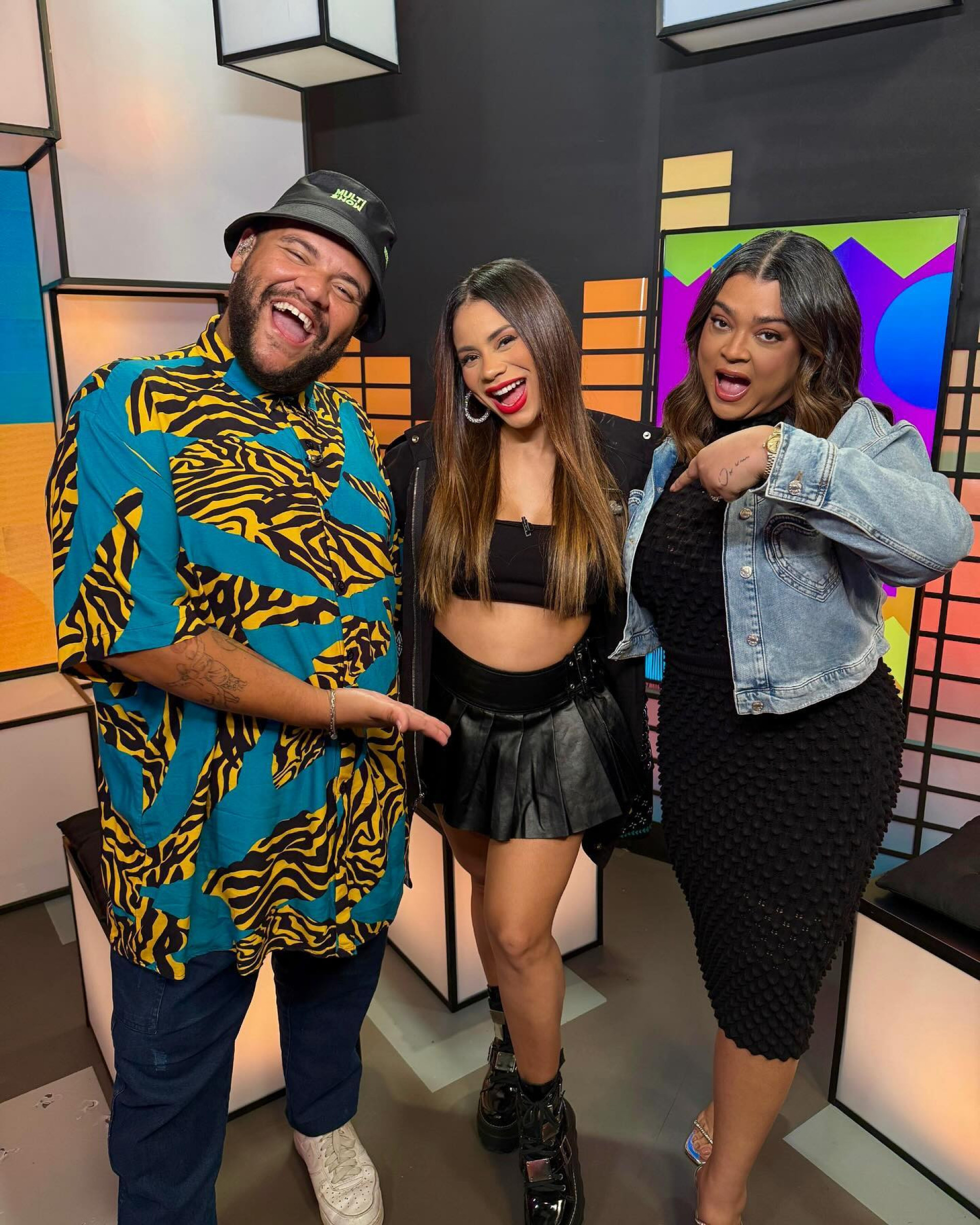 Gominho e Lexa homenageiam Preta Gil na estreia do 'TVZ Ao Vivo' - Reprodu&ccedil;&atilde;o/Instagram 