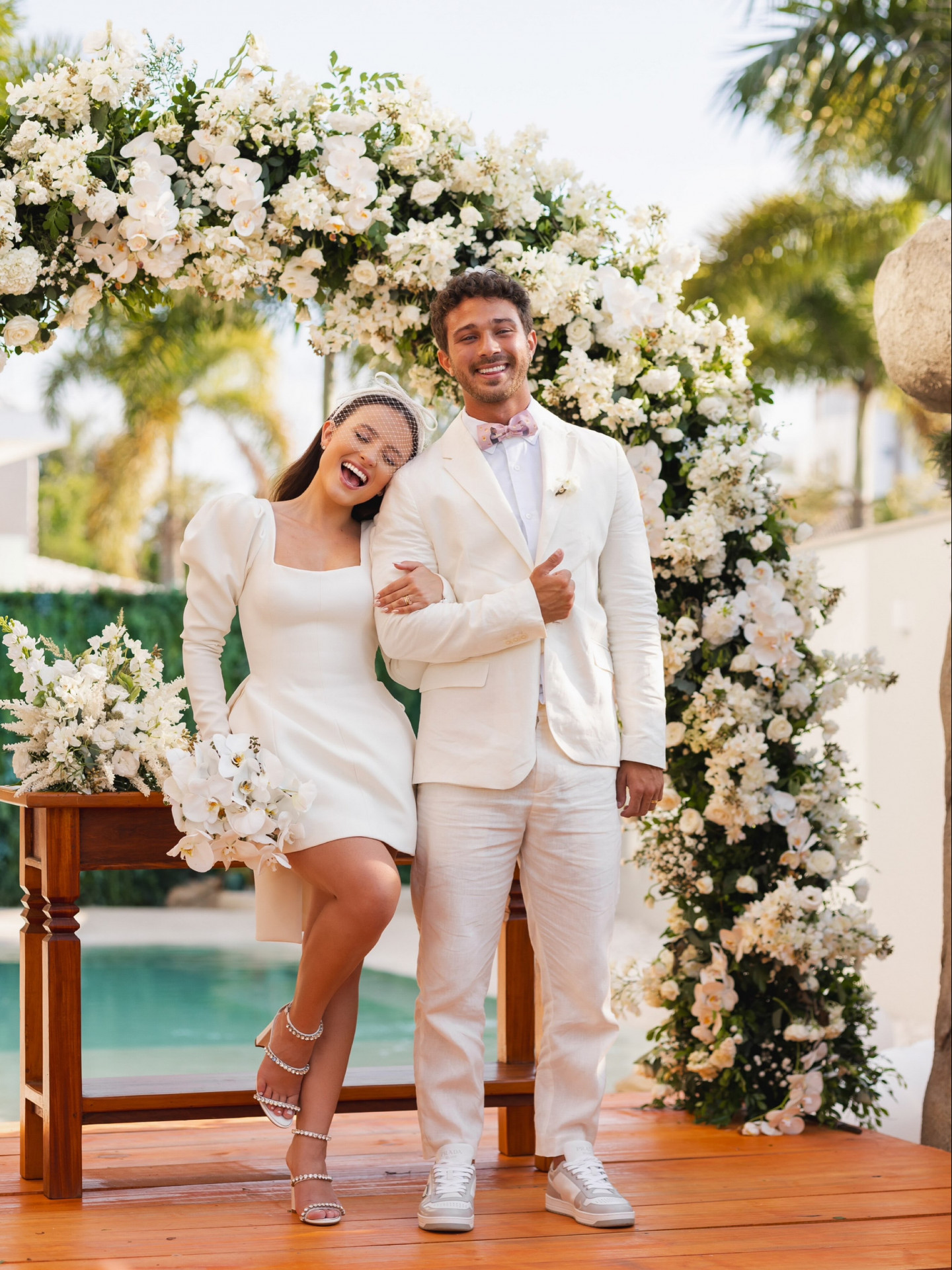 Larissa Manoela subiu ao altar com Andr&eacute; Luiz Frambach em 2023  - Reprodu&ccedil;&atilde;o/Instagram 