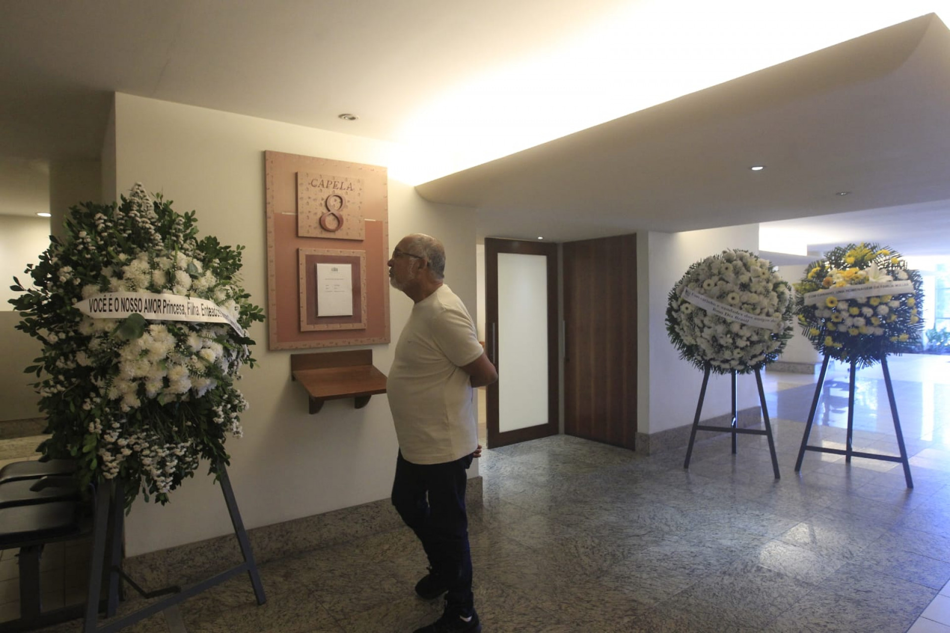Renato Machado foi velado no Cemitério Memorial do Carmo, no Caju, Zona Norte do Rio - Reginaldo Pimenta / Agência O DIA