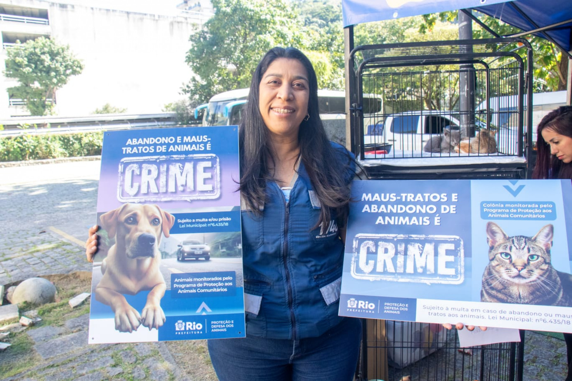Jeniffer Coelho Ramos, secretária municipal de Proteção e Defesa dos Animais (SMPDA) - Érica Martin / Agência O DIA