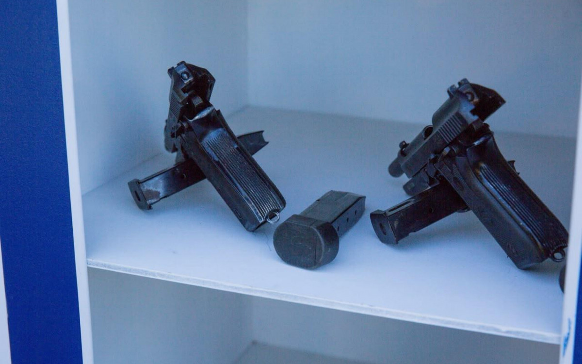 Caxias recebe doação de 150 pistolas para Guarda Municipal Civil