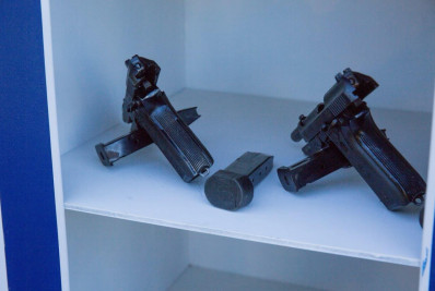 Caxias recebe doação de 150 pistolas para Guarda Municipal Civil