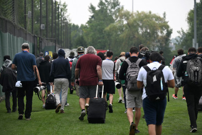 Tempestade de raios cancela último treino da Espanha antes da final