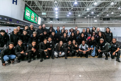 Estudantes da rede estadual embarcam para torneio internacional de futebol na Noruega