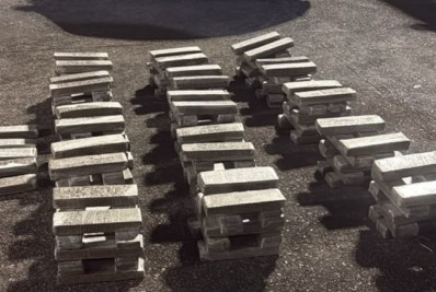 PM apreende 155 kg de maconha no Alemão