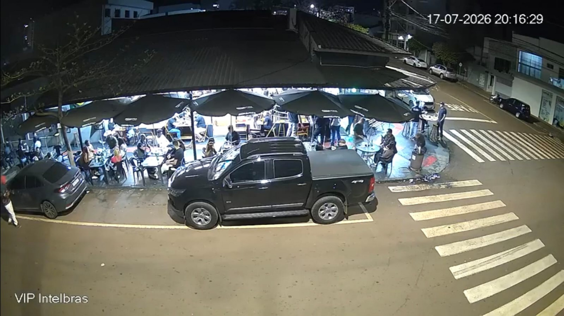 Adolescente fez os disparos sem motivo aparente