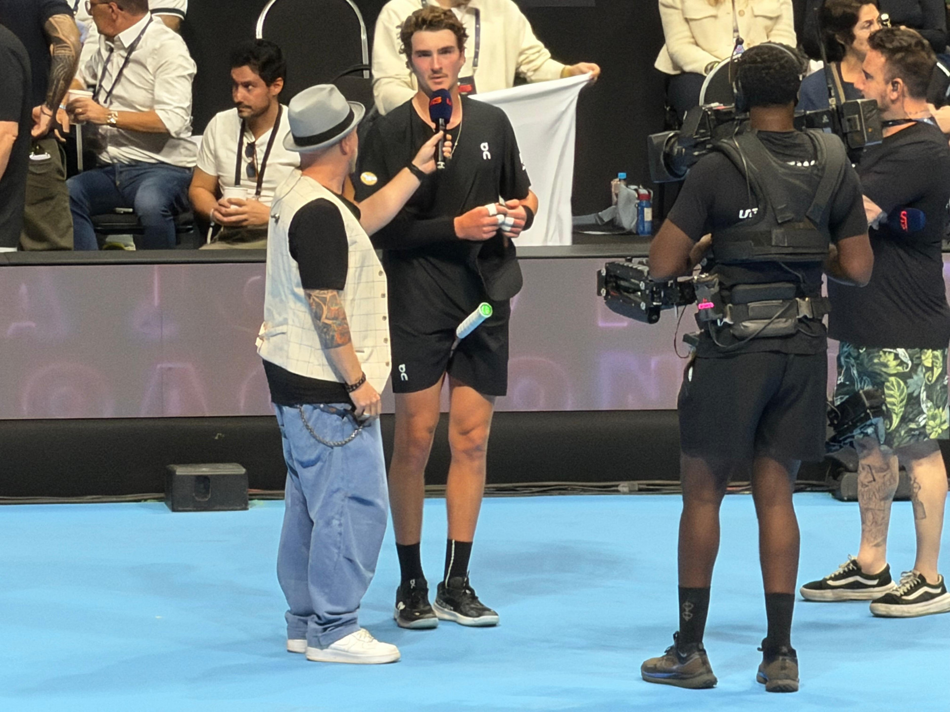 João Fonseca celebra o sétimo lugar - Agência O Dia