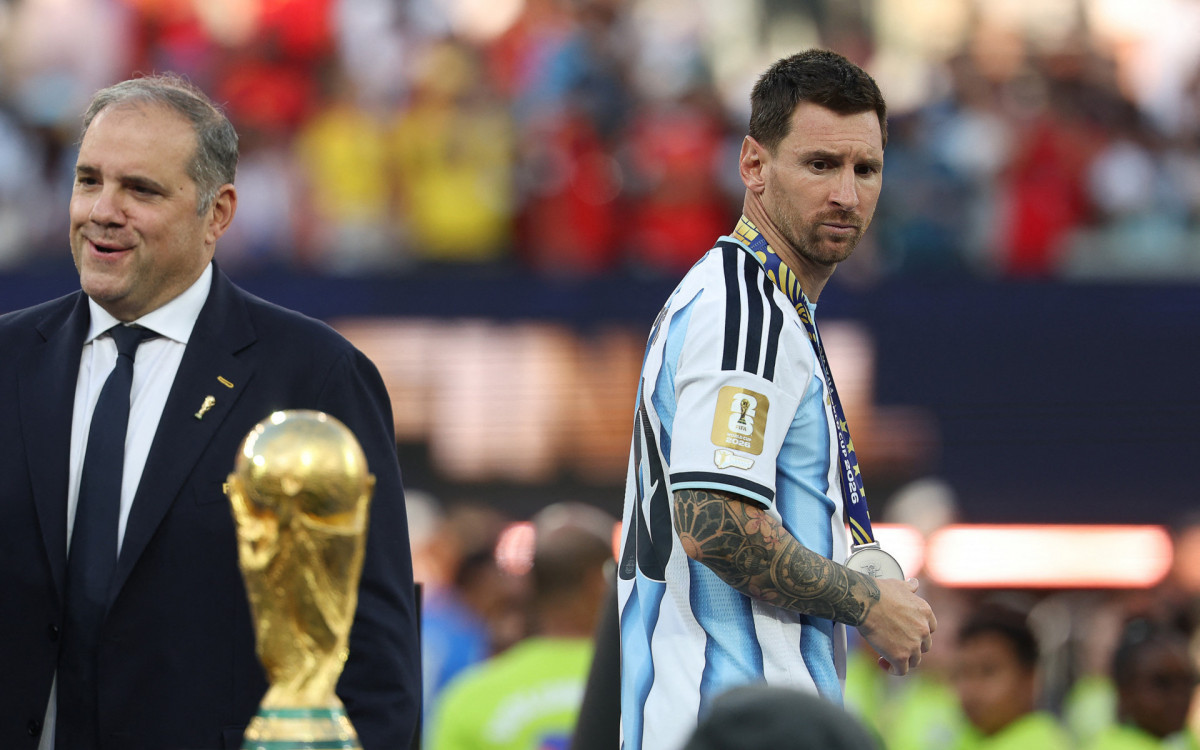 Messi amargou seu segundo vice mundial após perder para a Espanha na final; partida marca a despedida do craque de Copas do Mundo