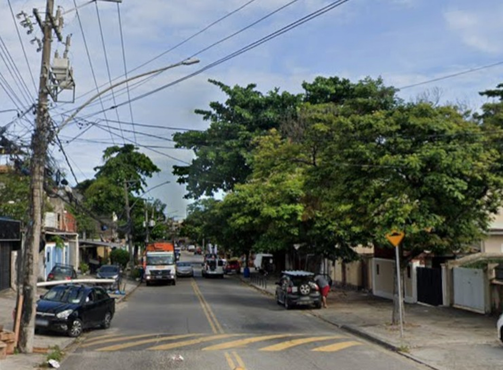 Homem morreu e matou idoso atropelado durante tentativa de fuga na Taquara, Zona Sudoeste do Rio - Reprodu&ccedil;&atilde;o / Google Maps