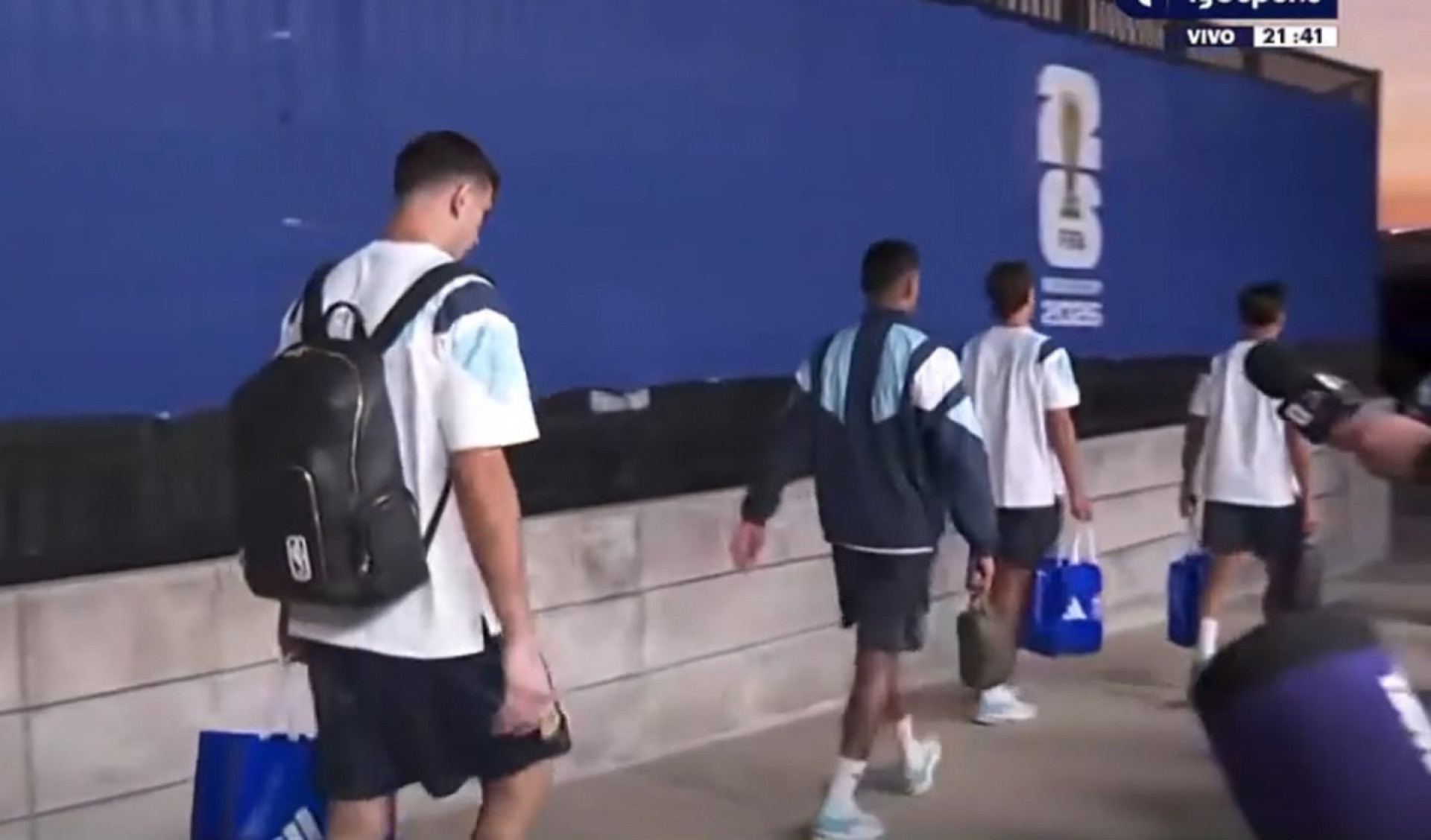 Jogadores da Argentina “driblam” imprensa ap&oacute;s vice na Copa