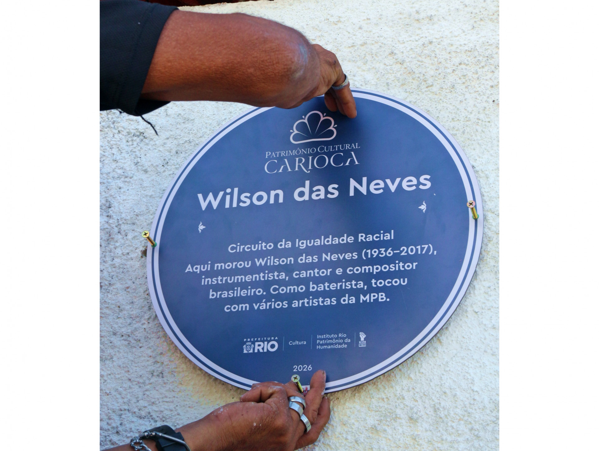 Projeto NegroMuro homenageou cantor e compositor Wilson das Neves - Reprodução / Instagram