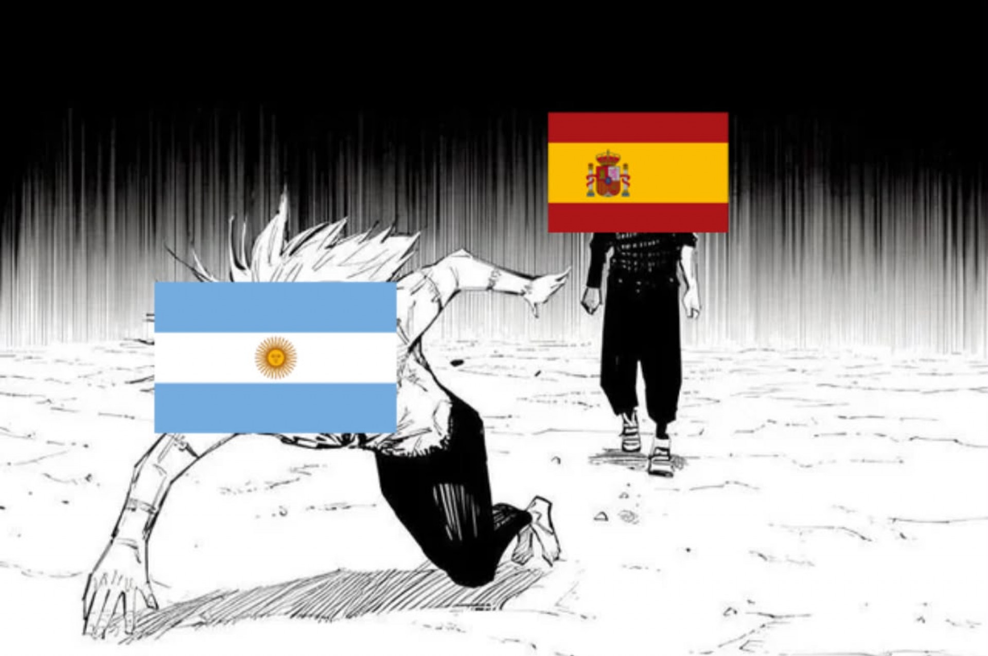 Memes! Torcedores ironizam derrota da Argentina - Reprodução / X