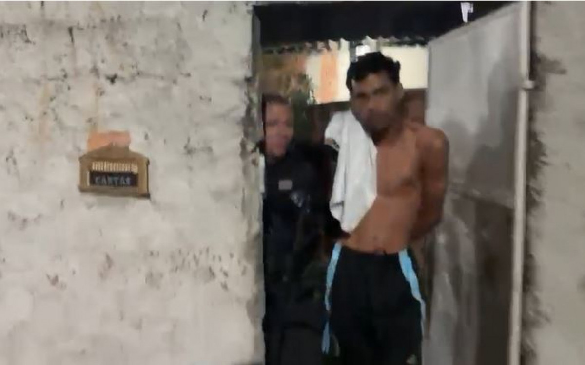 Um dos presos na operação desta segunda