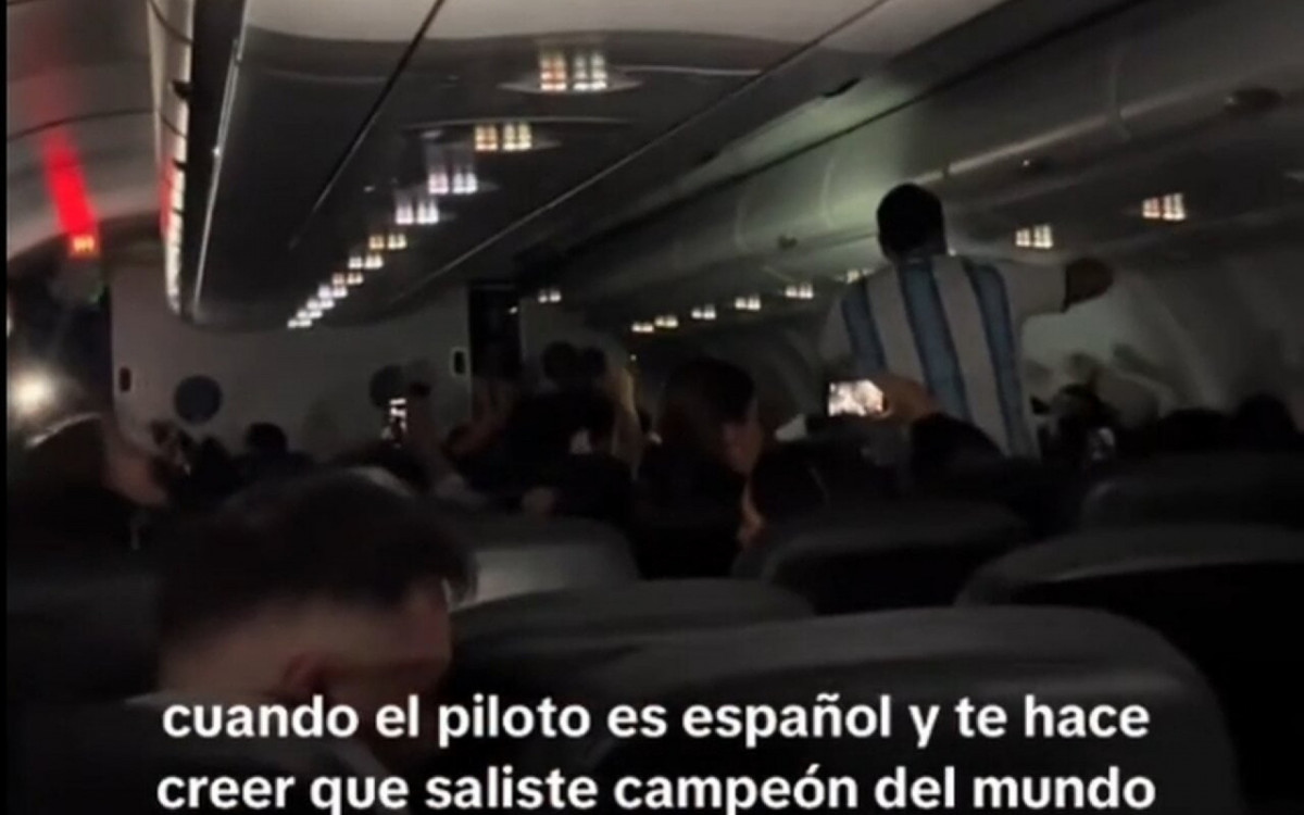 V&iacute;deo: Piloto espanhol engana passageiros com “t&iacute;tulo” da Argentina