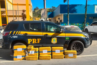 Homem é preso e 200 kg de maconha são apreendidas na Dutra 
