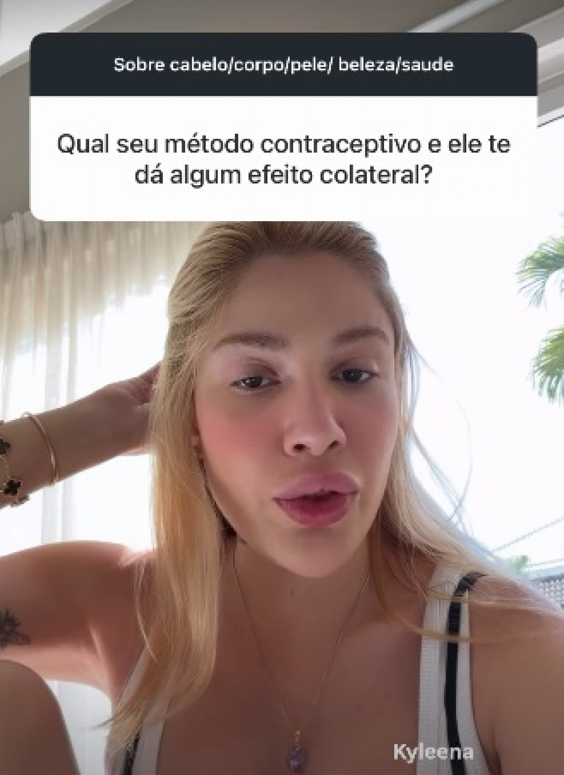 Karoline Lima detalhou uso de método contraceptivo - Reprodução/Instagram