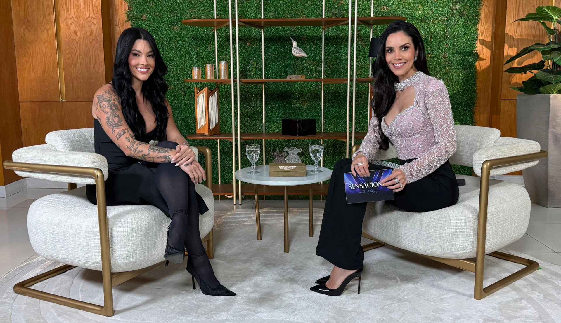 Rayane Figliuzzi participou do 'Sensacional' com Daniela Albuquerque - Divulgação/RedeTV!