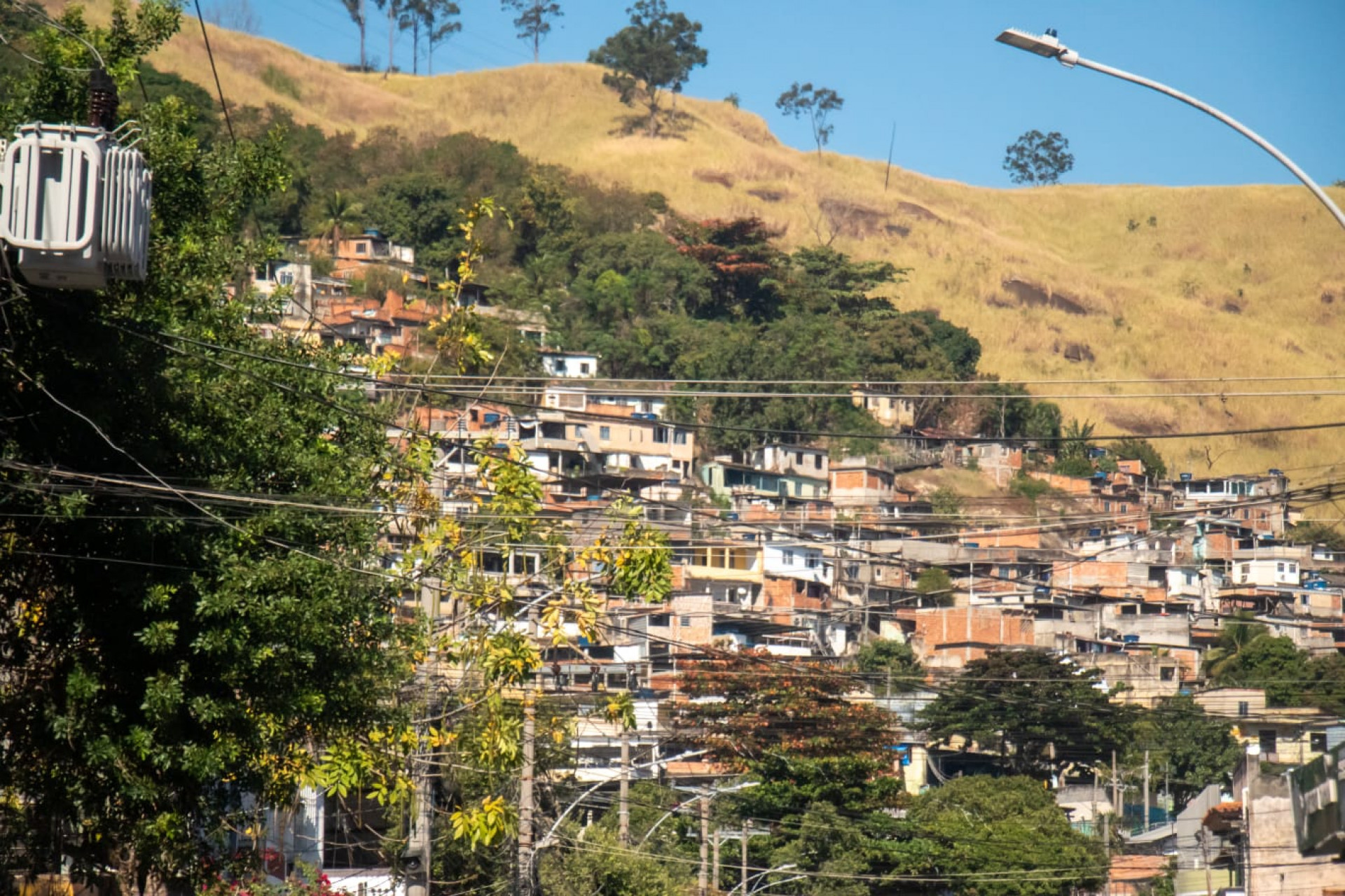 Moradores do Morro do Juramento viveram momentos de tensão no último fim de semana - Érica Martin / Agência O DIA