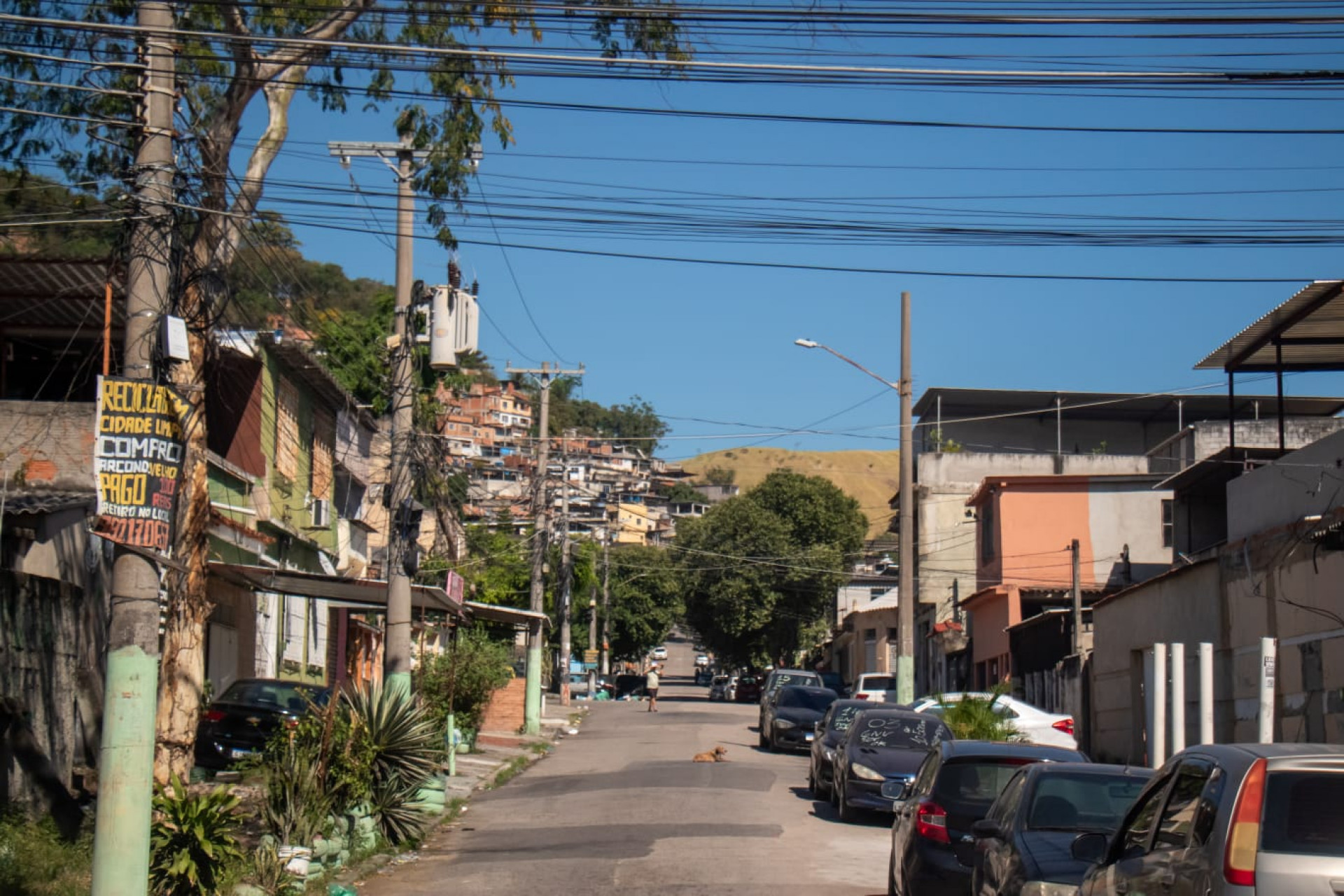 Moradores do Morro do Juramento viveram momentos de tensão no último fim de semana - Érica Martin / Agência O DIA
