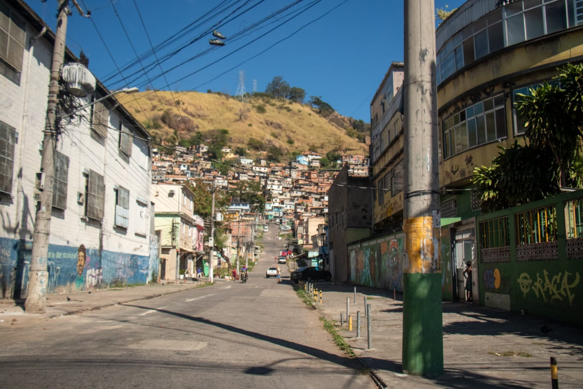 Moradores do Morro do Juramento viveram momentos de tensão no último fim de semana - Érica Martin / Agência O DIA