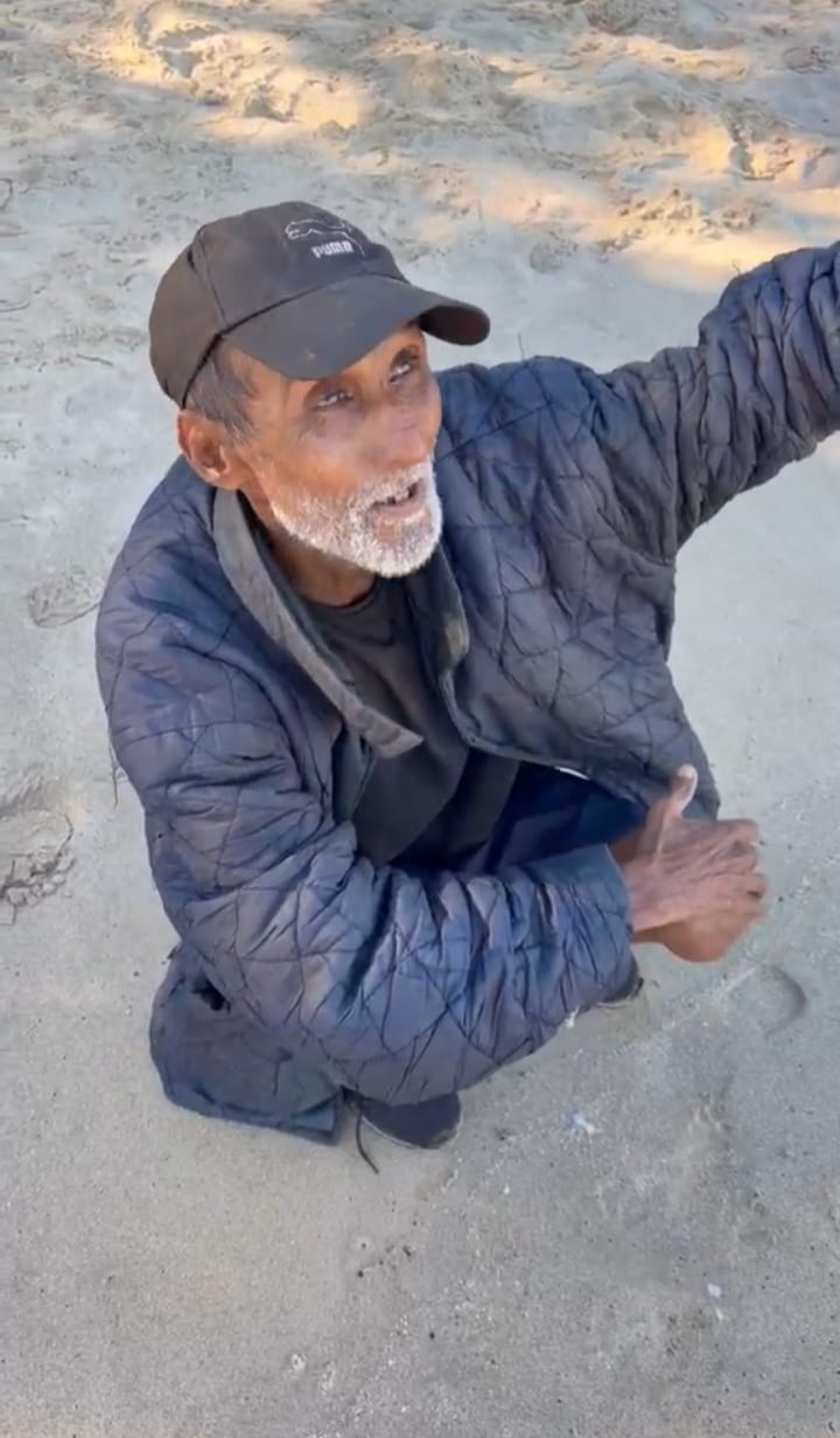 Depois de uma semana perdido no mato o idoso ainda estava consciente e relatando aos moradores e equipe de resgate o que aconteceu  - Divulga&ccedil;&atilde;o/Reprodu&ccedil;&atilde;o Rede Social