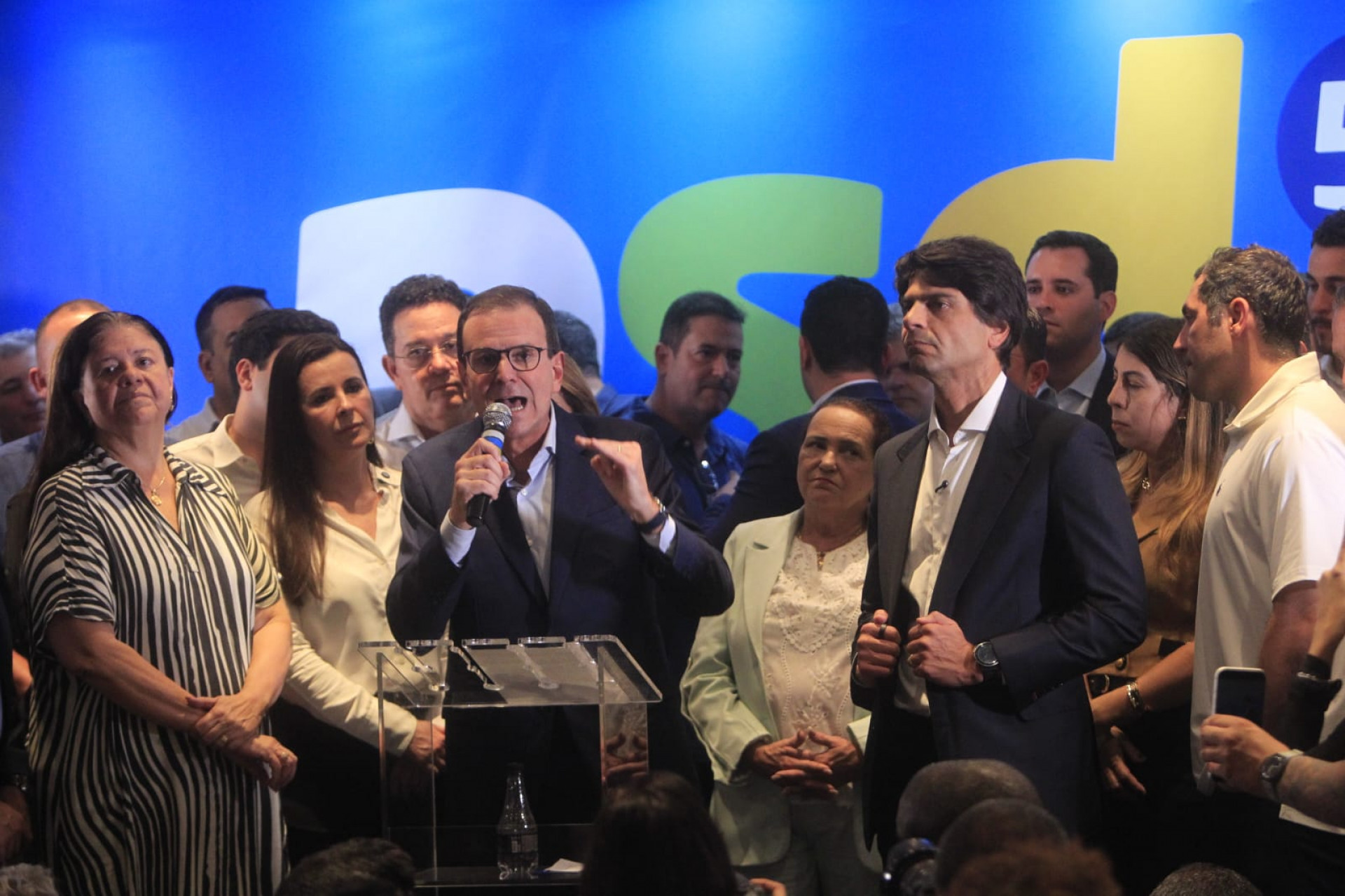 PSD oficializou candidatura de Eduardo Paes ao governo do Rio - Reginaldo Pimenta / Agência O DIA