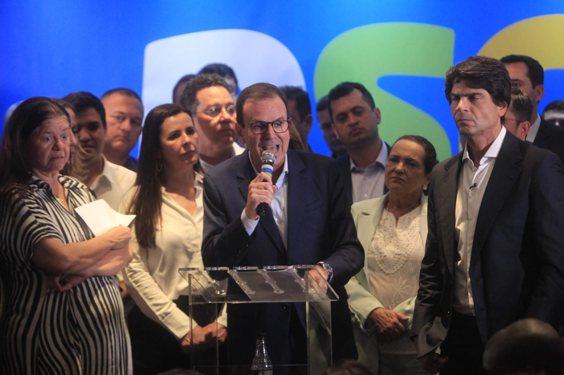 Eduardo Paes oficializou candidatura ao governo do Rio
 - Reginaldo Pimenta / Agência O DIA