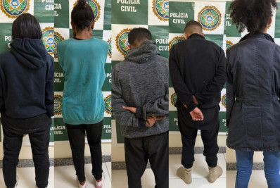 'Operação Limpeza' prende cinco pessoas no Centro de Petrópolis