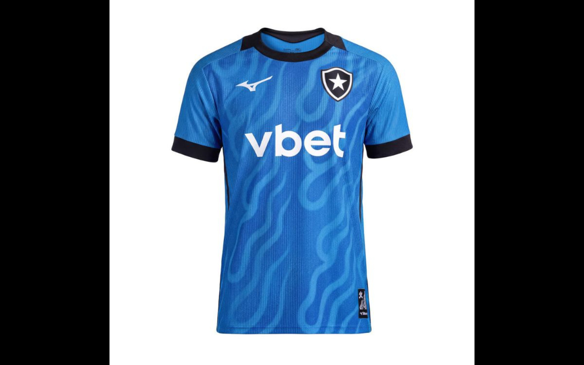 Nova camisa de goleiros do Botafogo, em parceria com a Mizuno - Divulgação / Botafogo