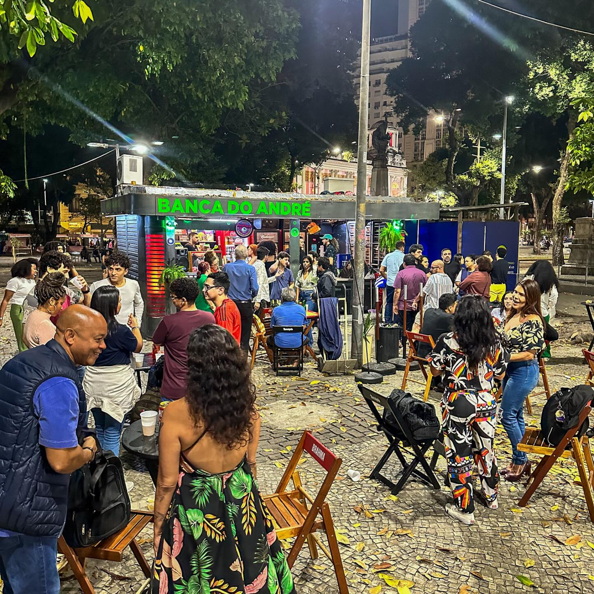 Banca do André é um dos principais pontos da Cinelândia - Reprodução / Instagram