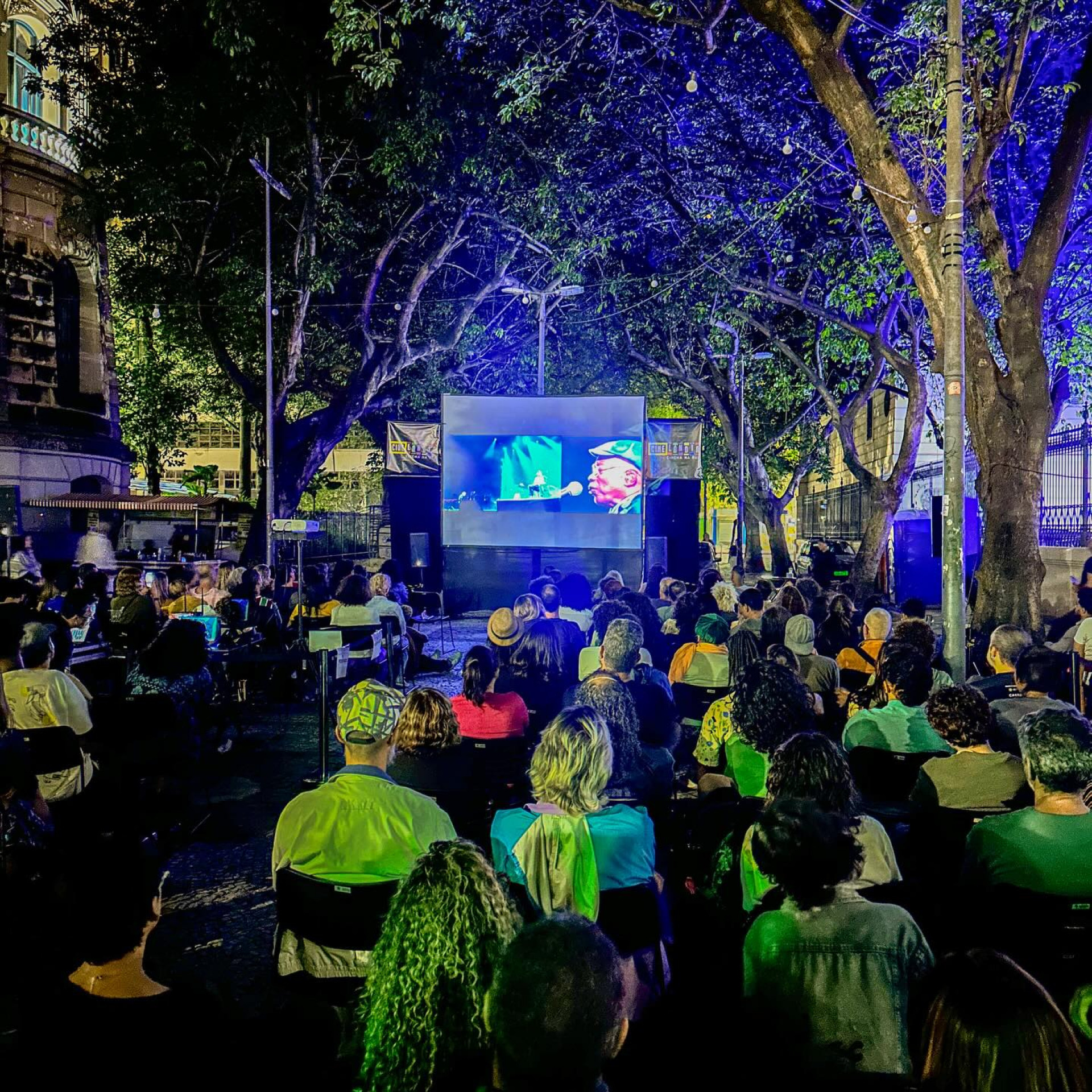 Entre os eventos promovidos pela Banca do André, está a exibição de filmes - Reprodução / Instagram