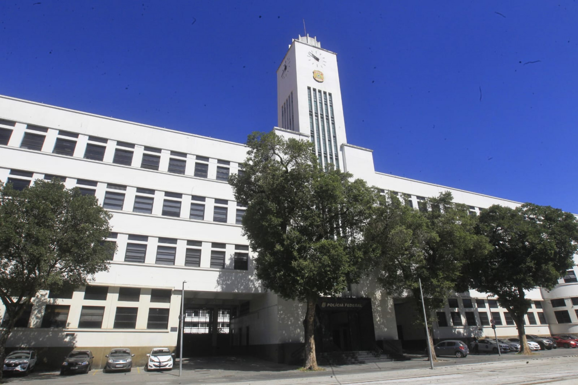 Entrada da Superintendência da Polícia Federal no Rio de Janeiro - Reinaldo Pimenta / Agência O Dia