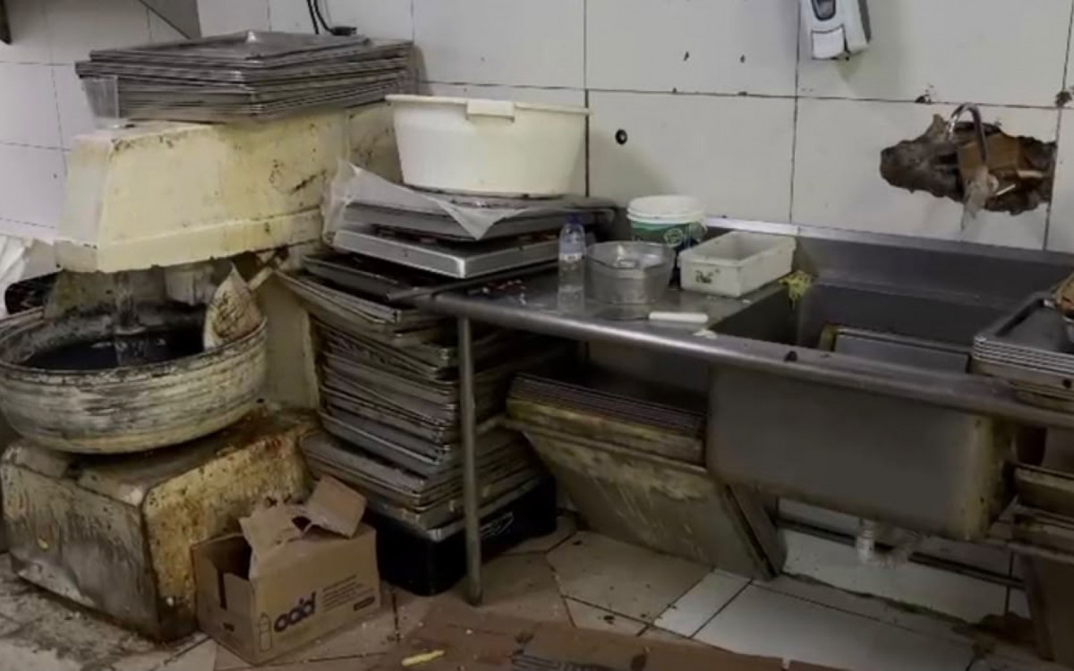 Procon Carioca interditou a área de produção e manipulação de alimentos