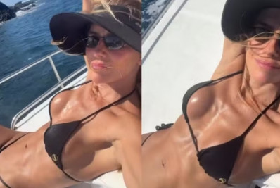 Deborah Secco curte férias em Noronha