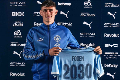 Manchester City renova contrato com Phil Foden até 2030
