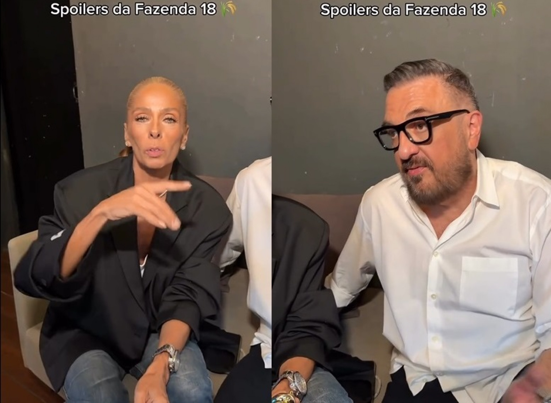 Adriane Galisteu e Rodrigo Carelli adiantaram novidades da atração  - Reprodução/Instagram 