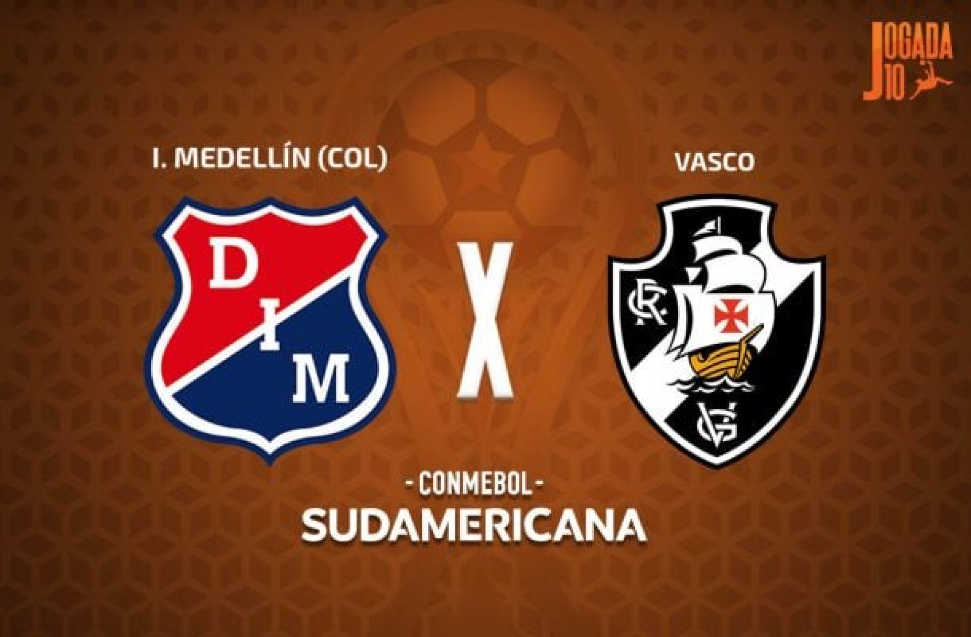 Independiente Medell&iacute;n x Vasco, AO VIVO, com a Voz do Esporte, &agrave;s 17h30