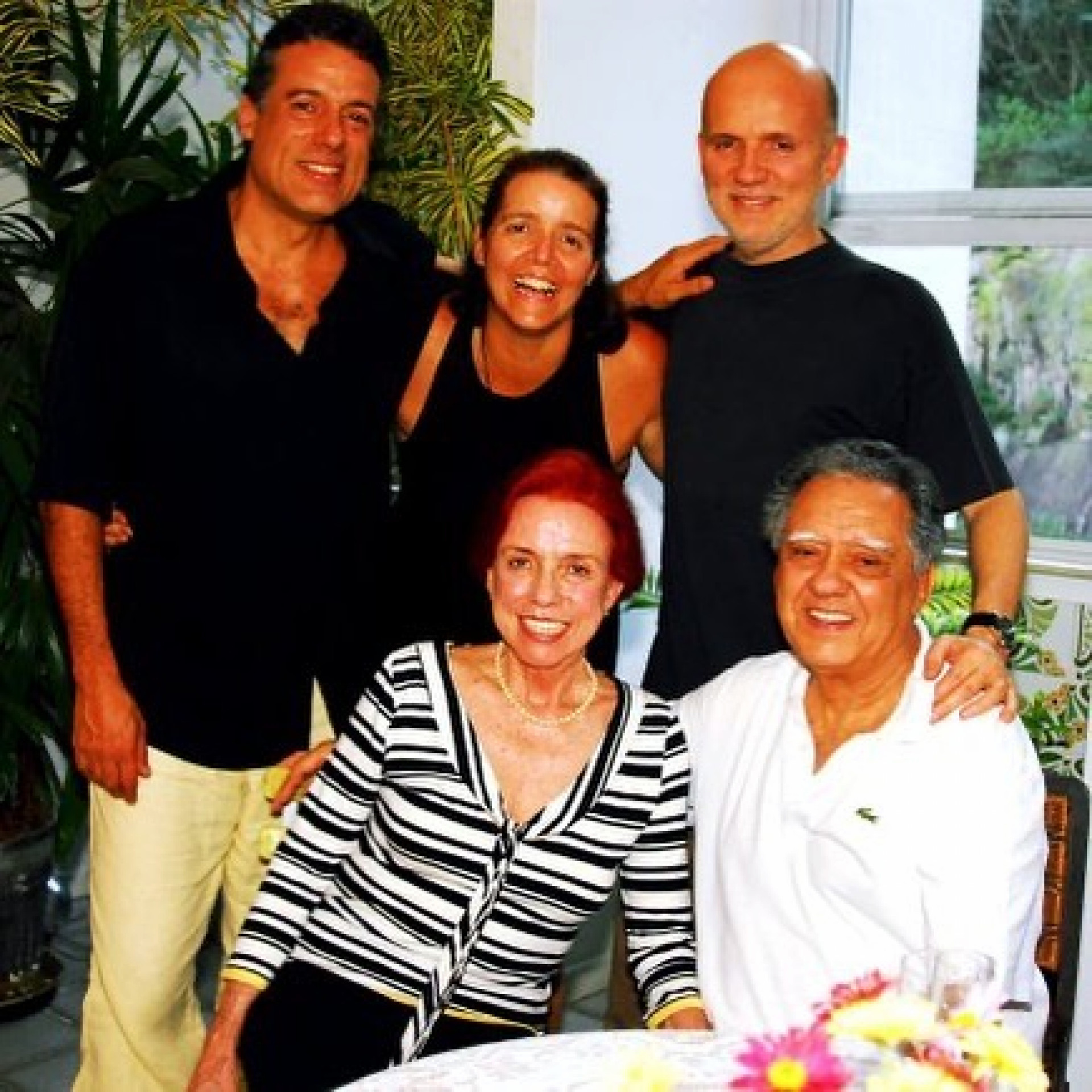 Luiz Carlos Barreto, Lucy Barreto e os filhos, Fábio Barreto, Bruno Barreto e Paula Barreto - Reprodução / Instagram