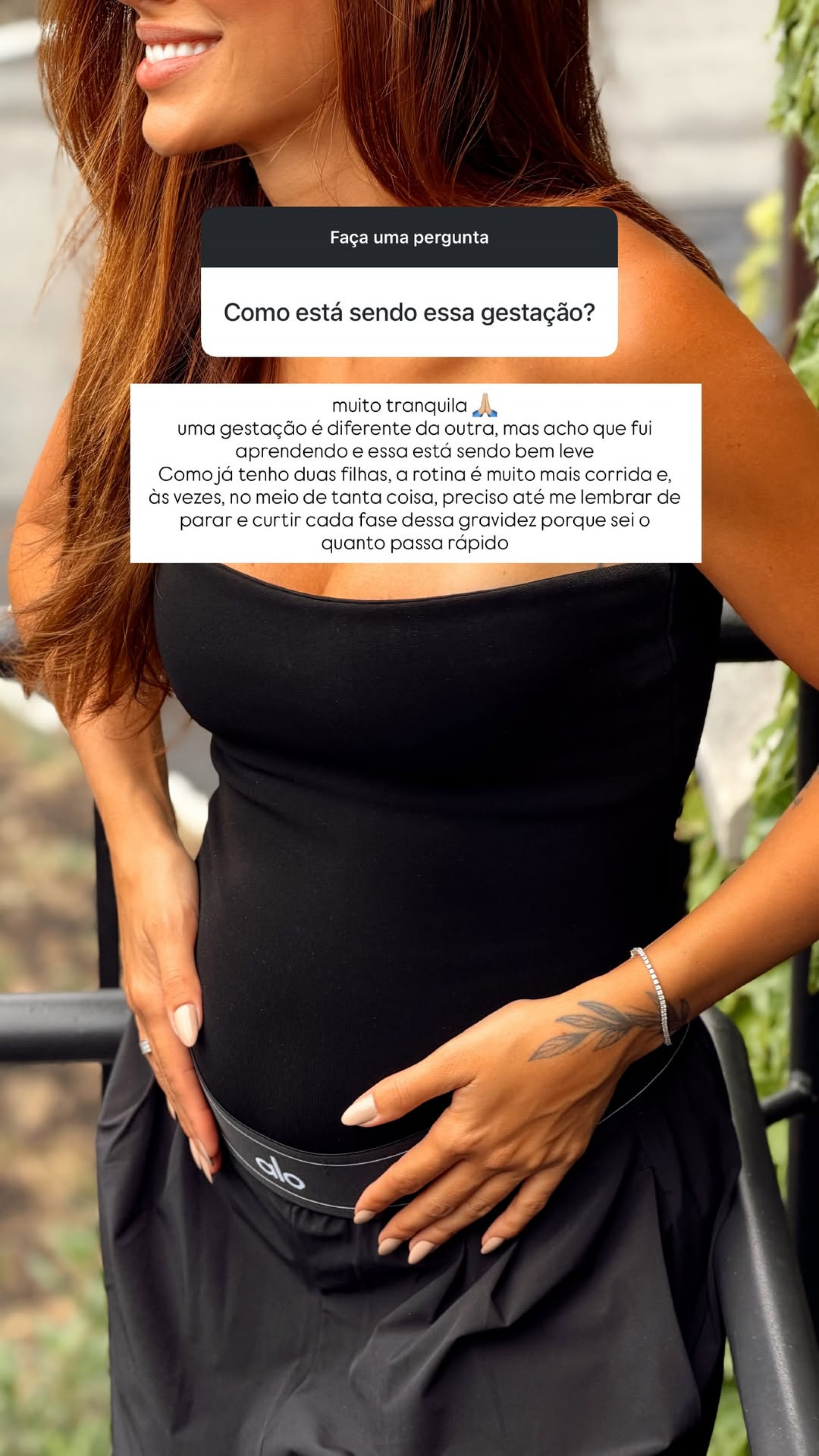 Bruna Biancardi contou diferenças entre as três gestações  - Reprodução/Instagram 