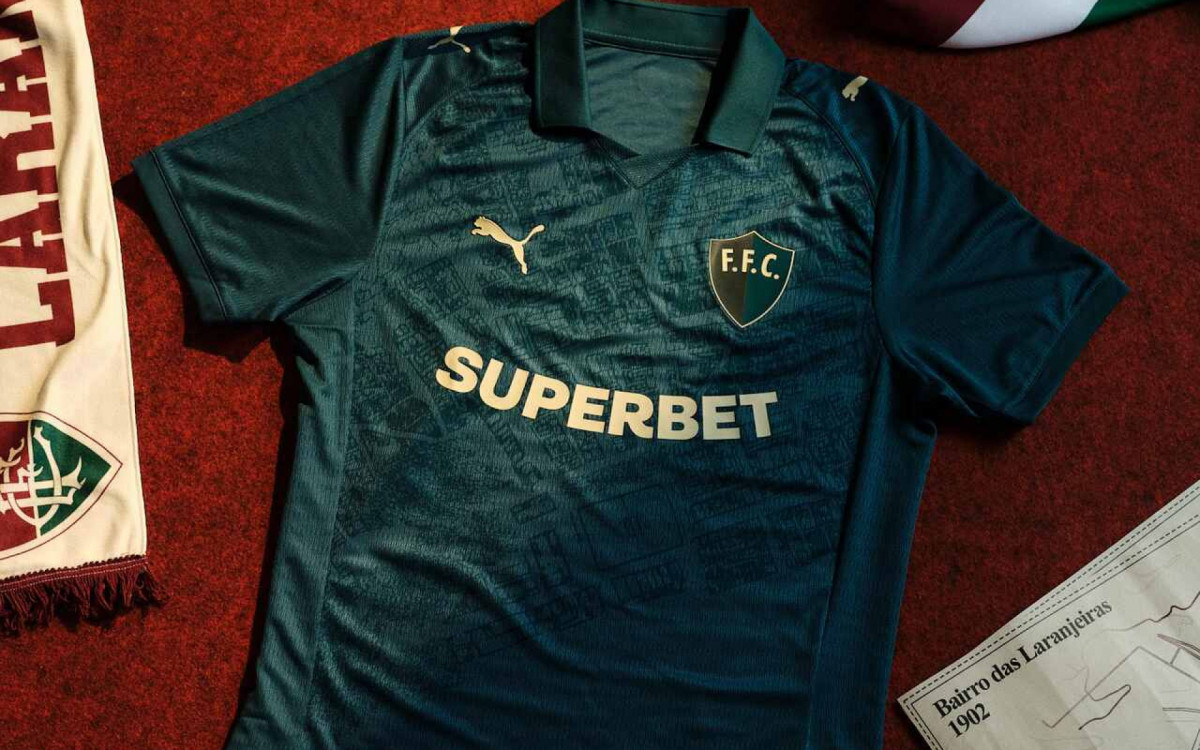 Fluminense lan&ccedil;ou a nova terceira camisa para a temporada - Divulga&ccedil;&atilde;o/Puma