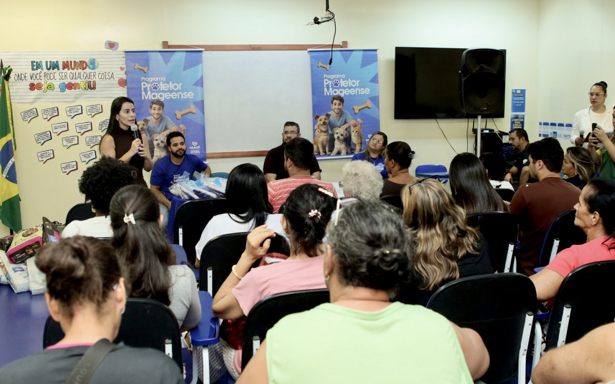 Prefeitura de Mag&eacute; fortalece prote&ccedil;&atilde;o animal - Divulga&ccedil;&atilde;o/Prefeitura de Mag&eacute;