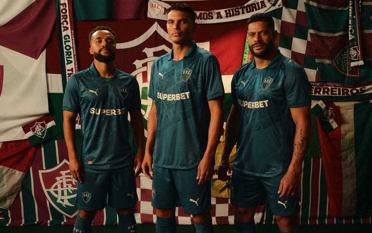Fluminense lançou a nova terceira camisa para a temporada