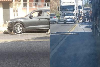 Acidentes são registrados na BR-393 em Sapucaia